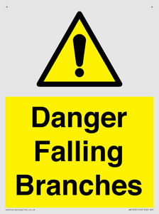 Danger Falling Branches